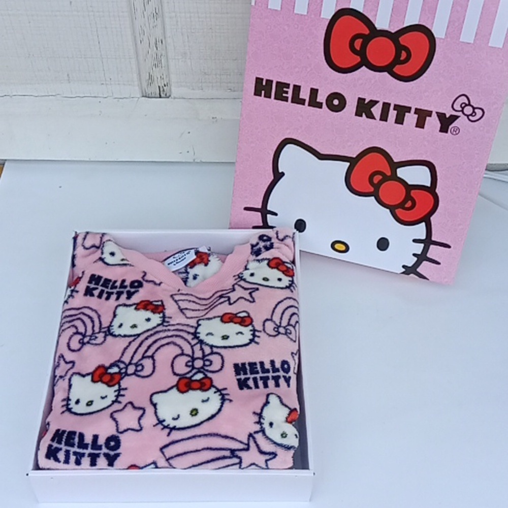 Hello Kitty Plush Long Sleeve Top - Picture 2 of 16